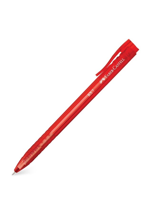 Faber Castell-Ballpoint pen Red RX7 0.7mm